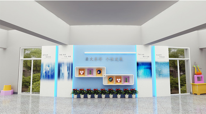 大厅形象墙设计